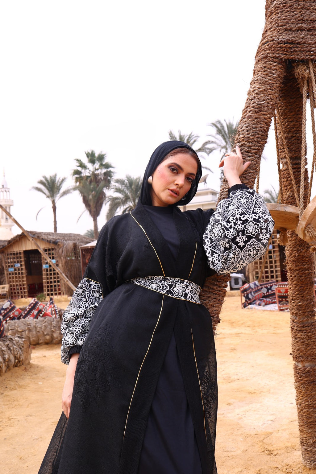 Diamond Elegance Abaya