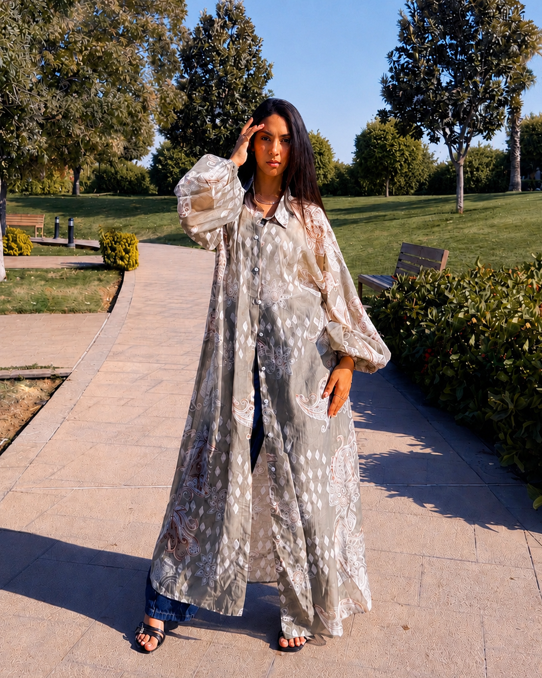 Sage Shirtdress