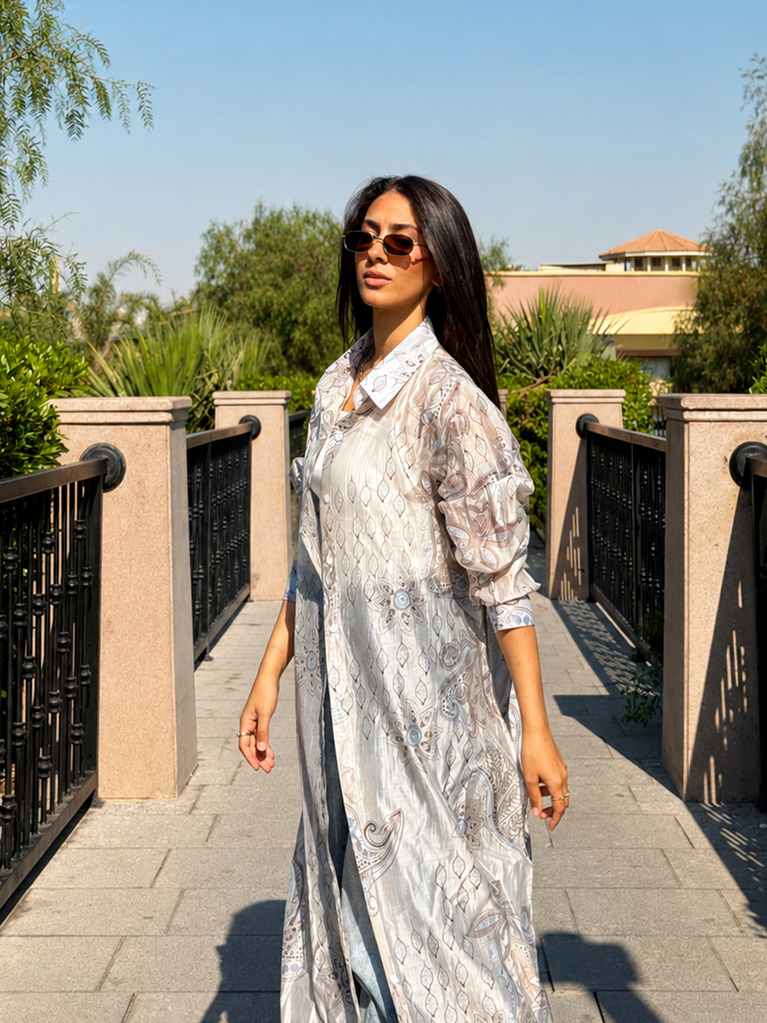 Ivory Shirtdress
