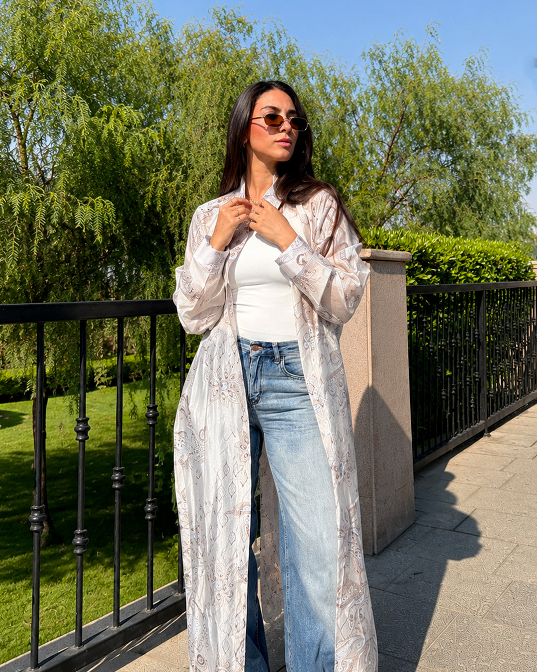 Ivory Shirtdress