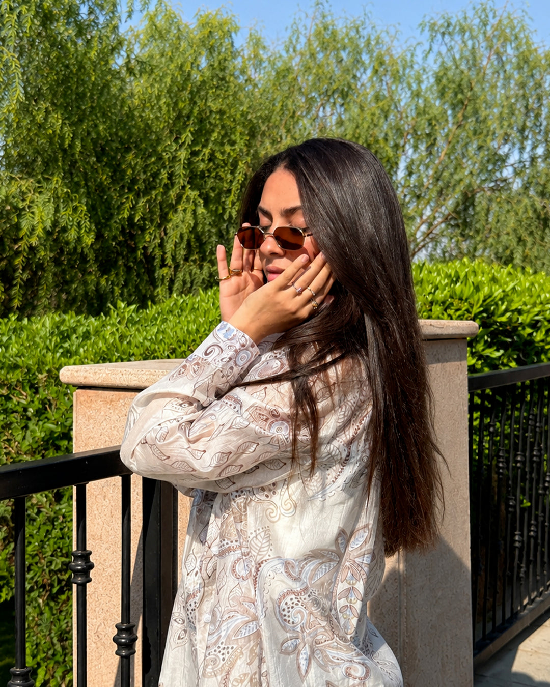 Ivory Shirtdress