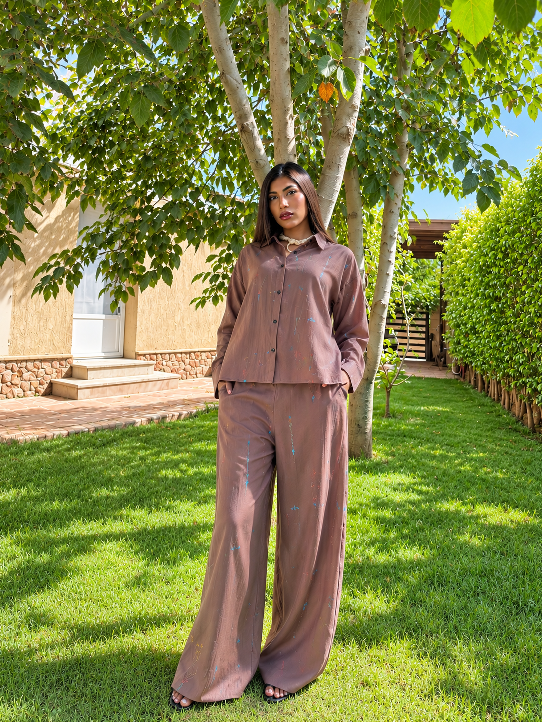 Daisy brown set