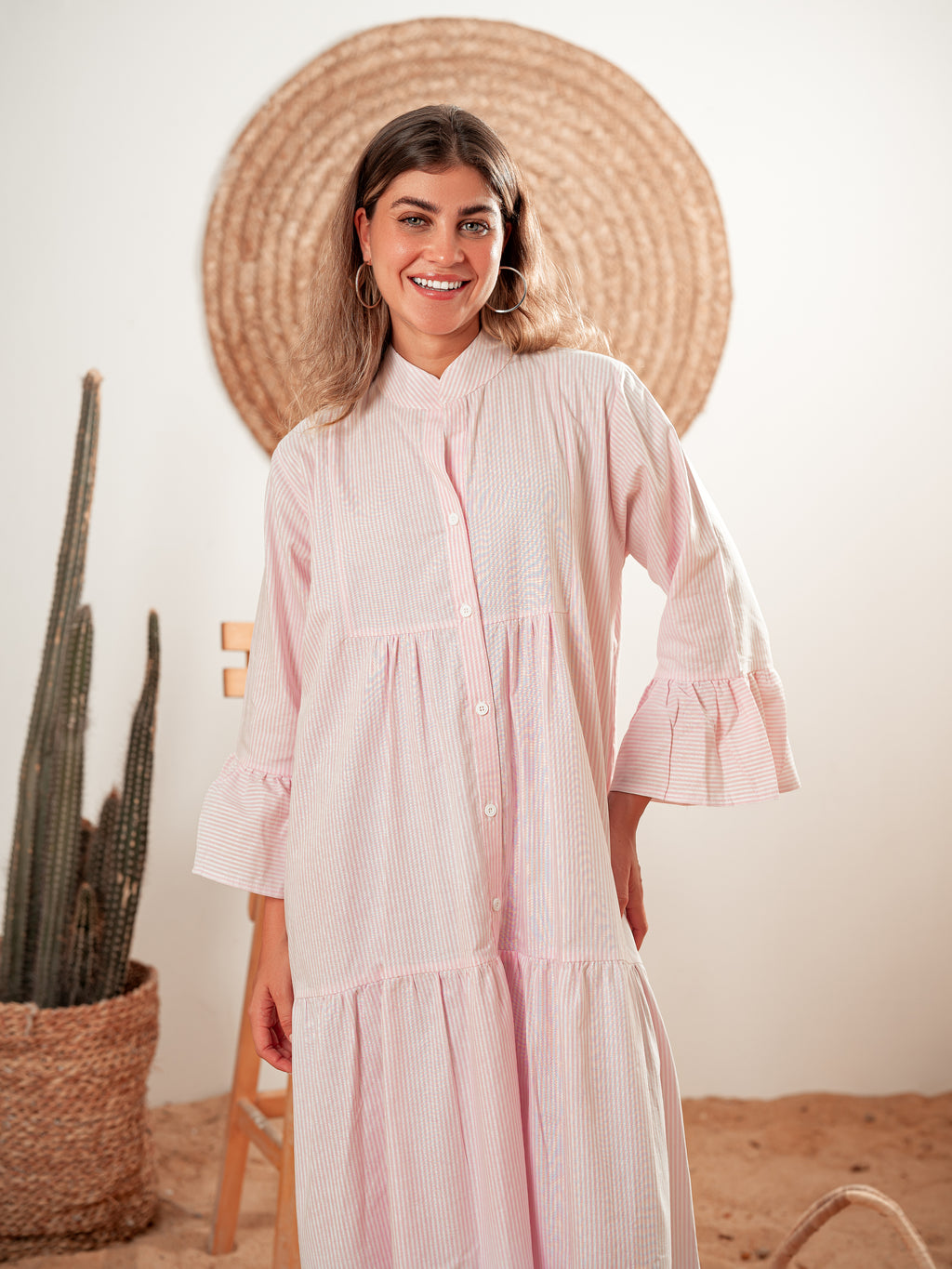 Dress – Pink Stripes