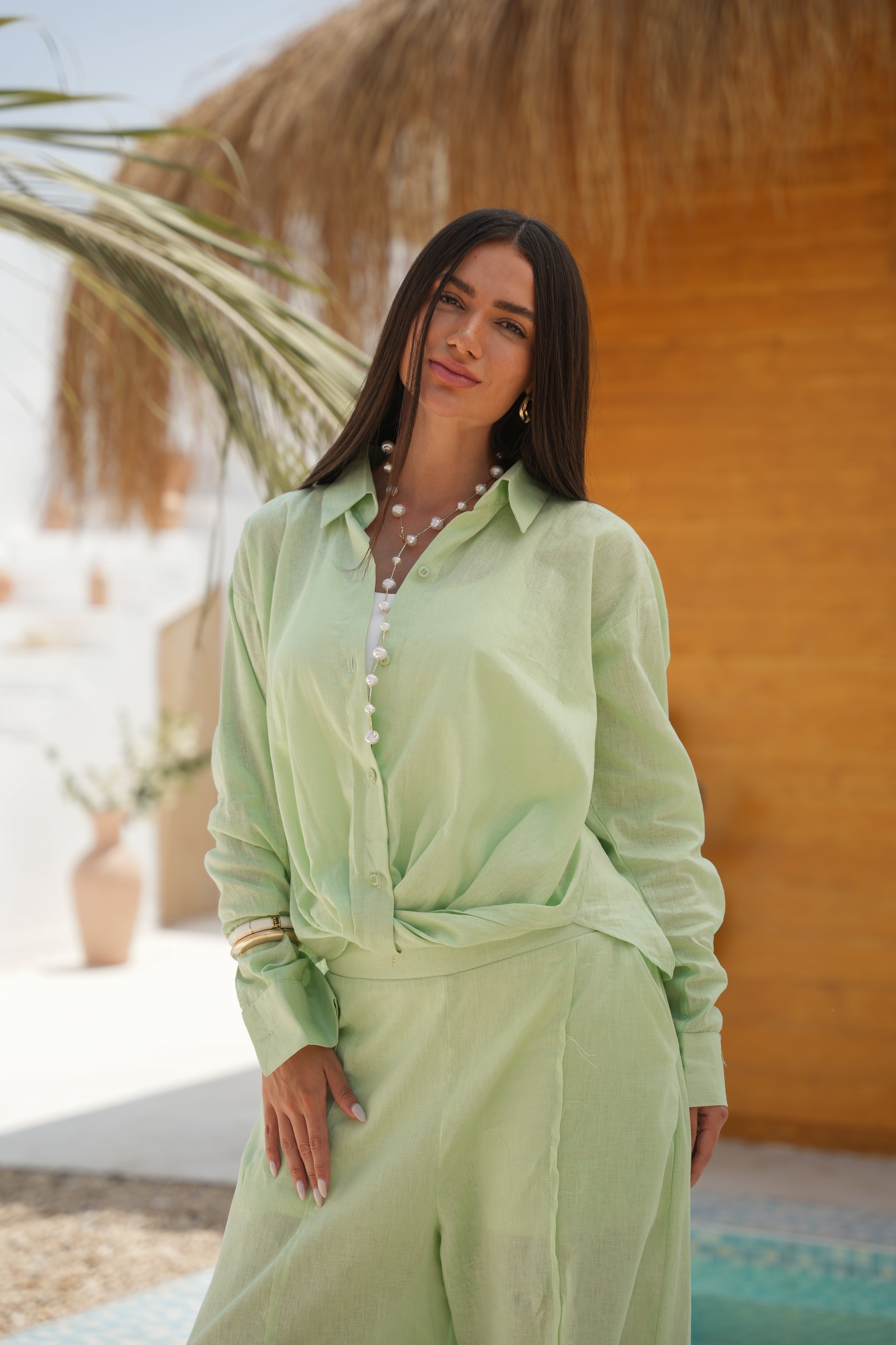 Minted Linen Set