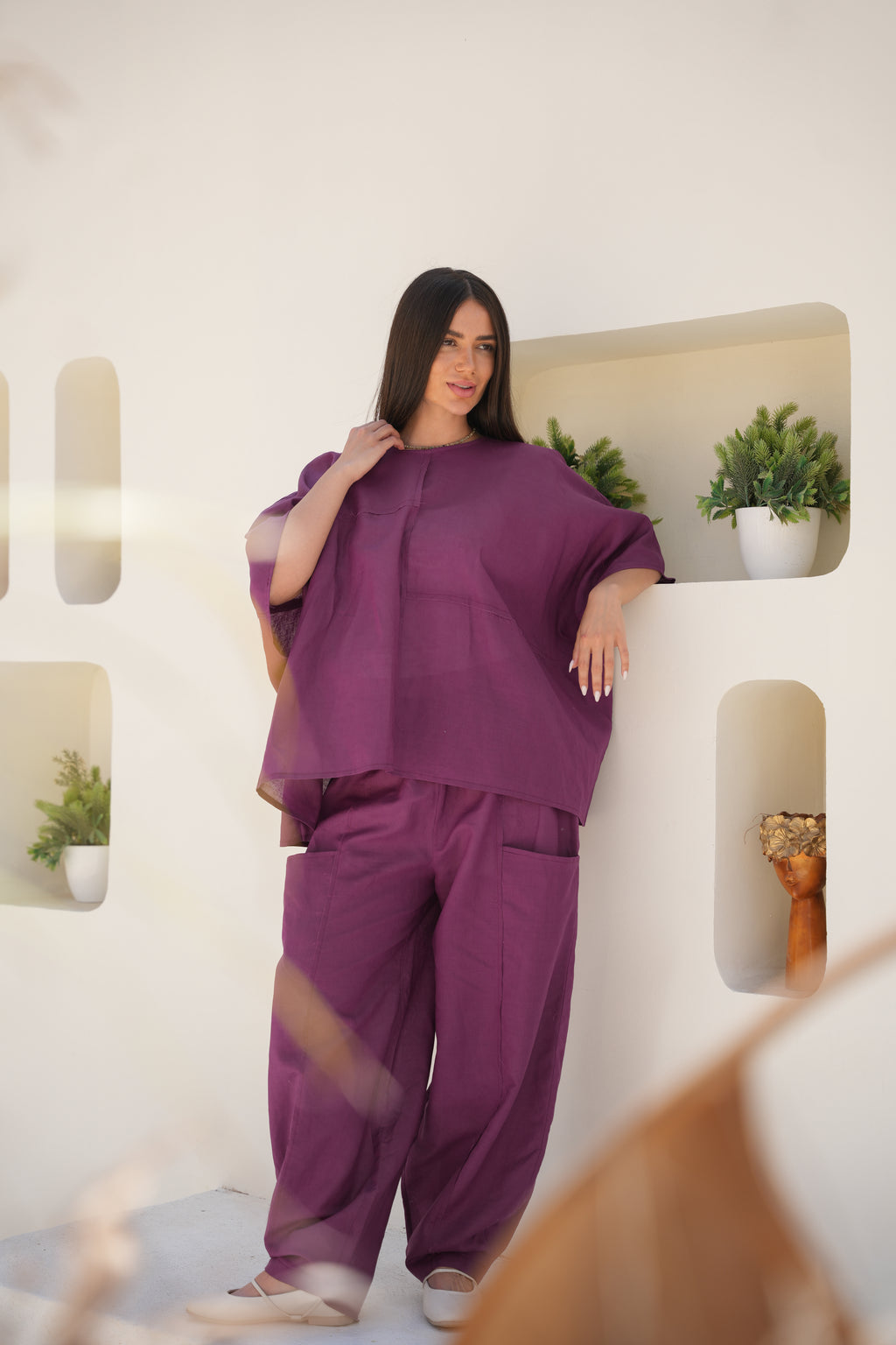 Iris Linen Set