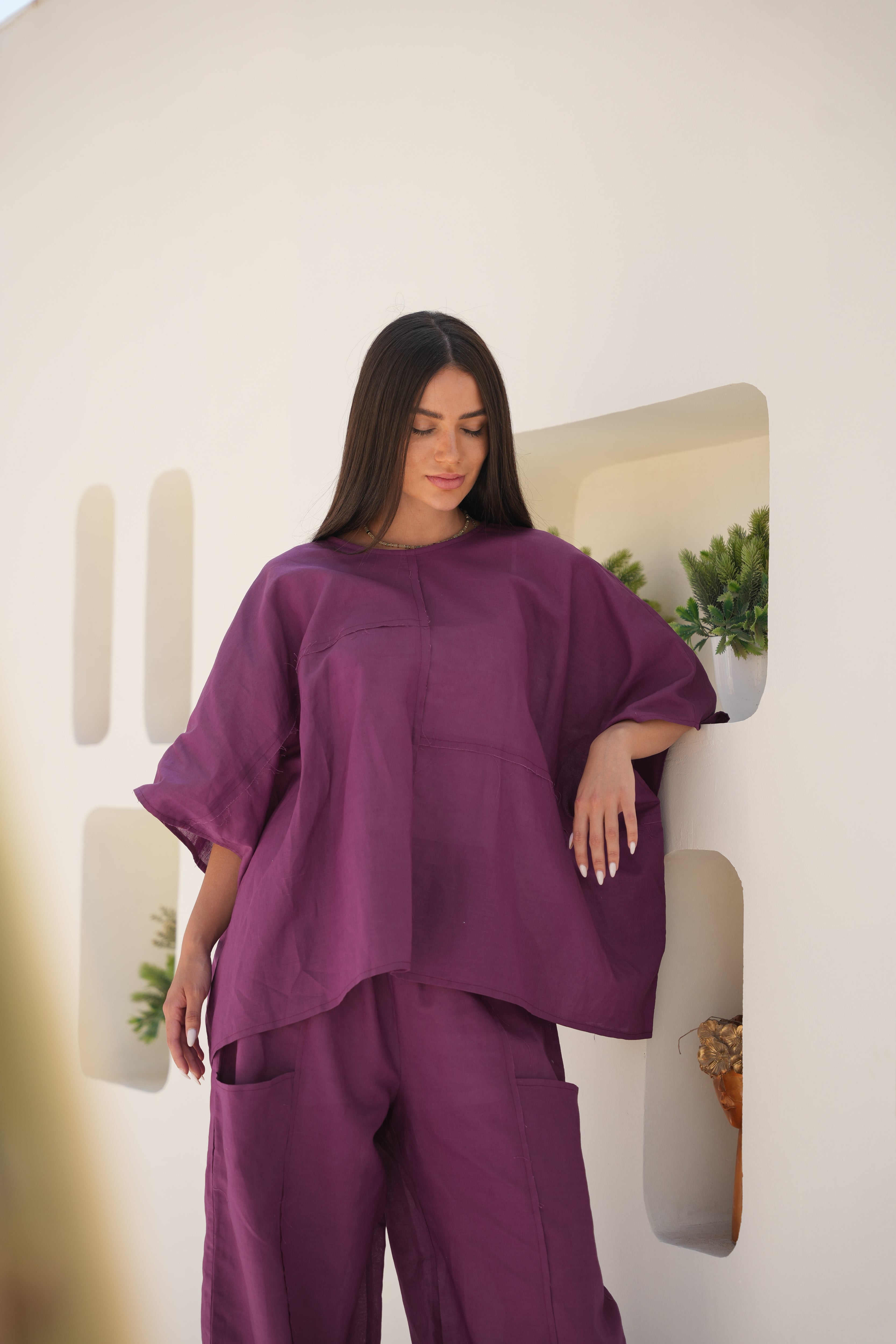 Iris Linen Set