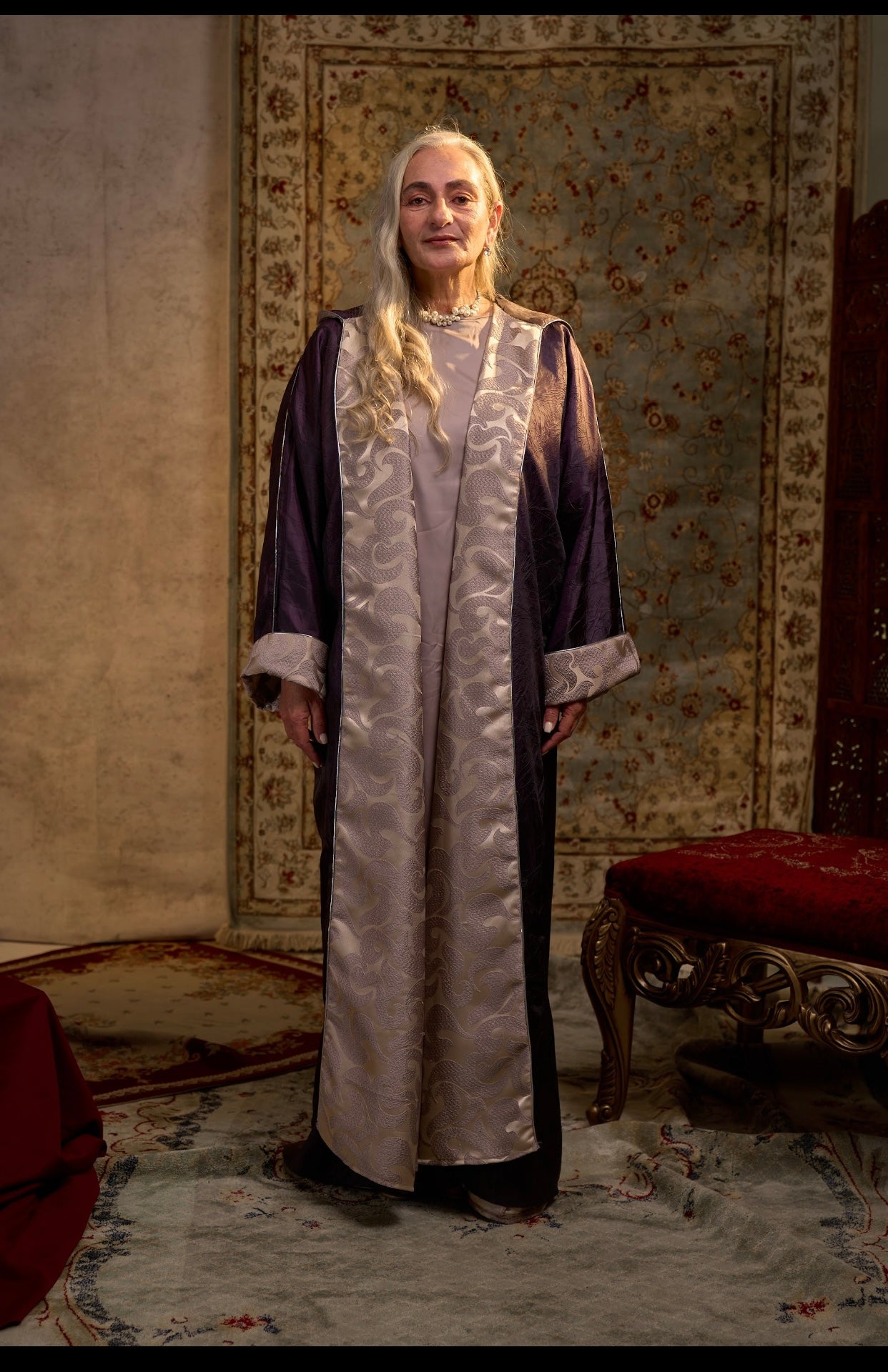 Kaftan purple