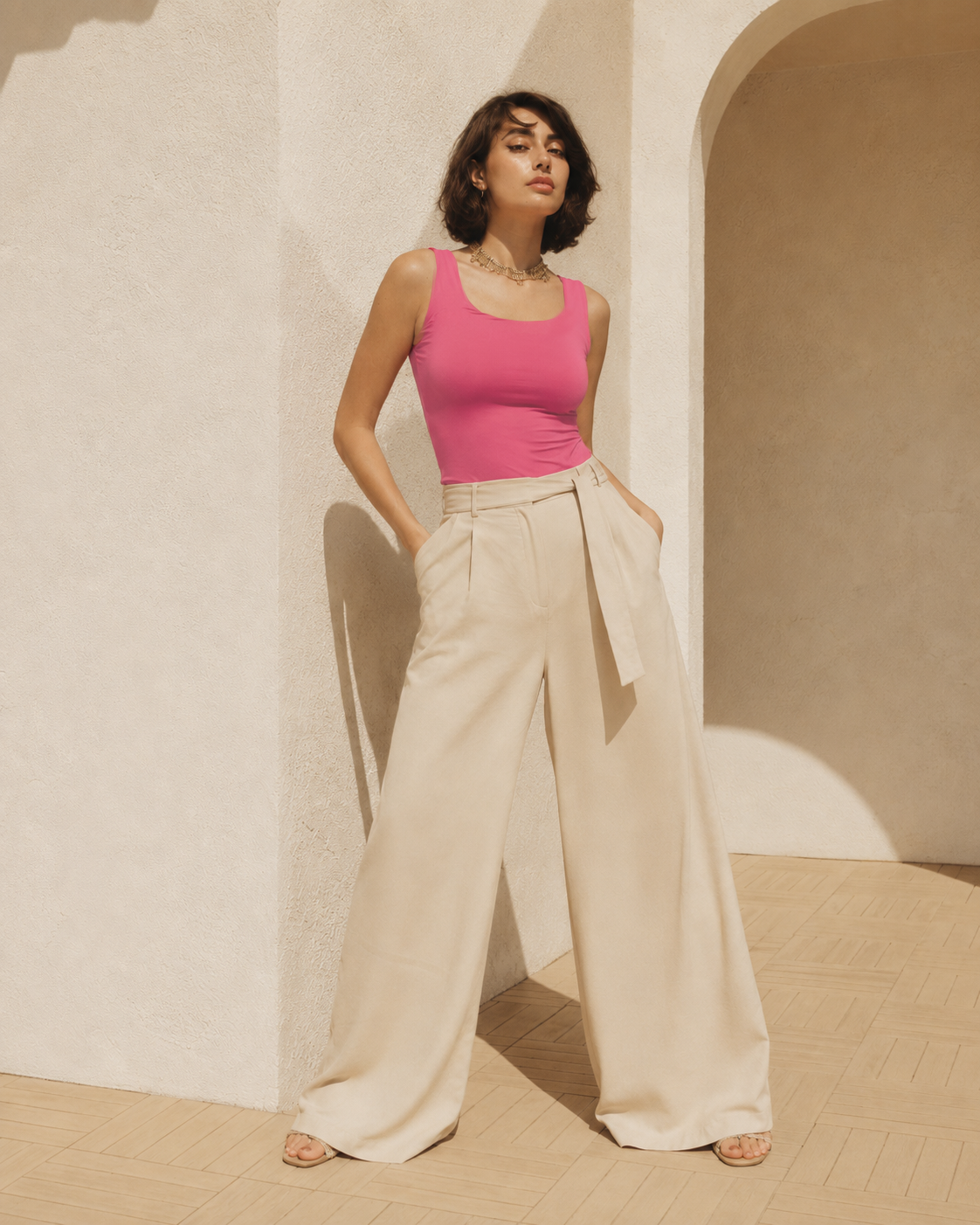 Basic Top in Pink