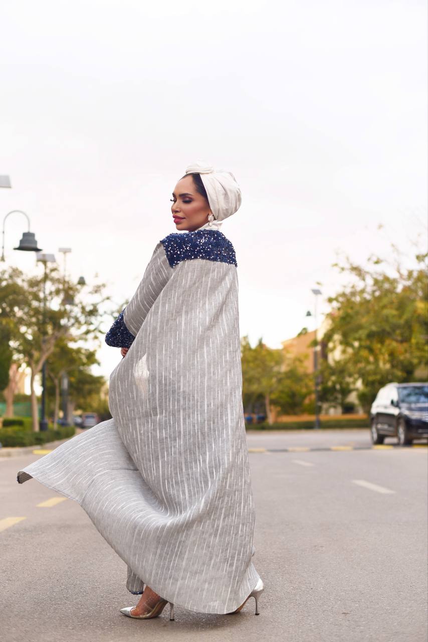 Sparkle Sleeve Kaftan