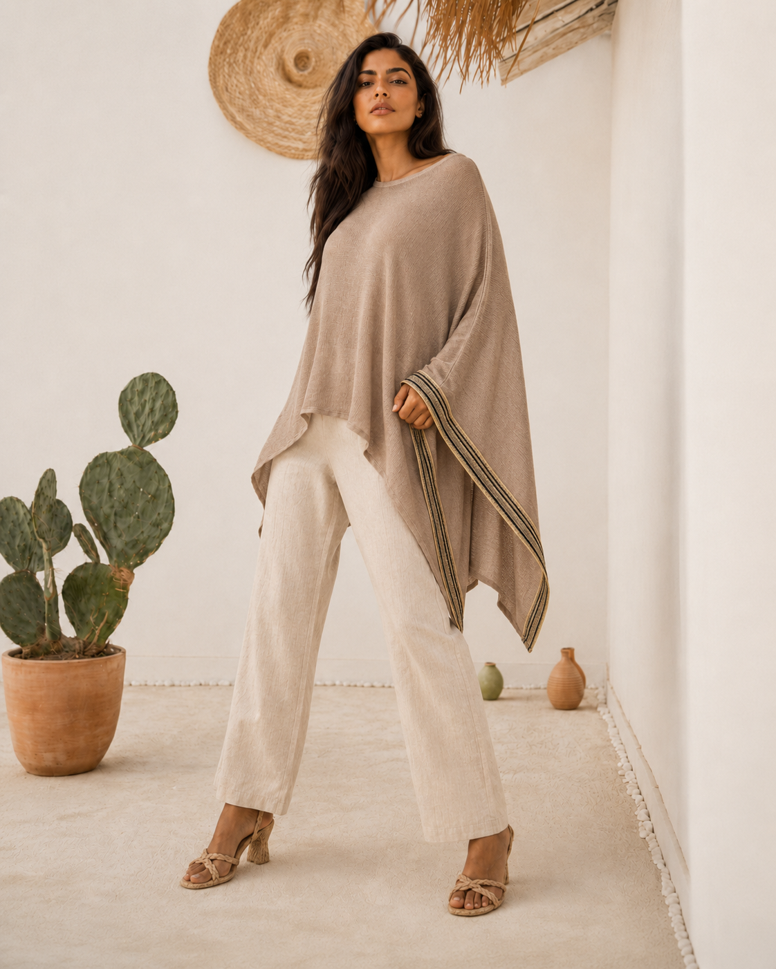 Brown Poncho