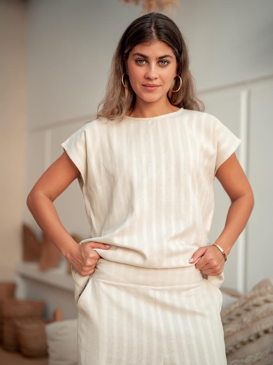 Breeze set-light beige