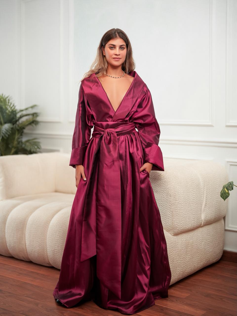 Royal Drape-Fuchsia