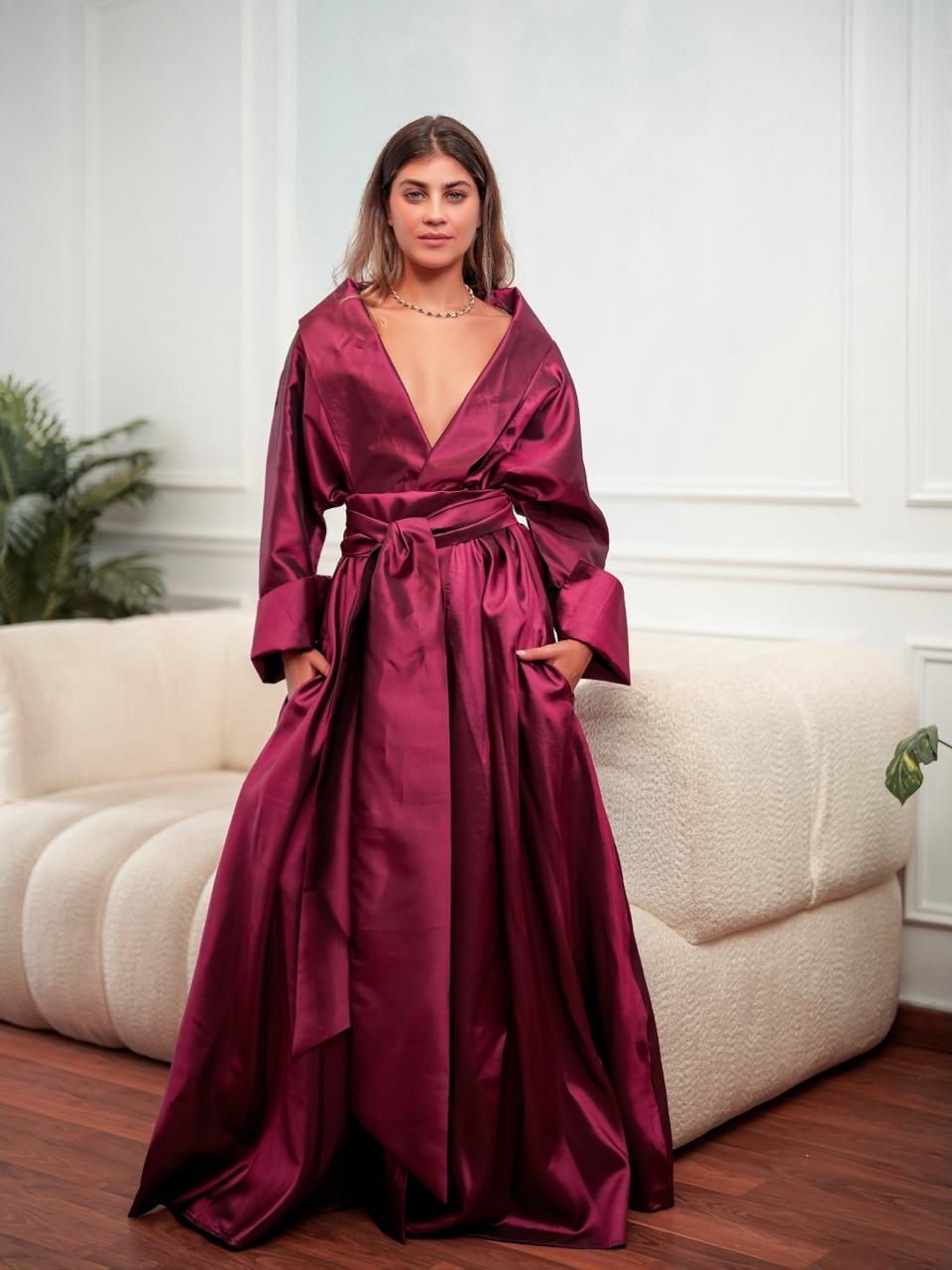 Royal Drape-Fuchsia