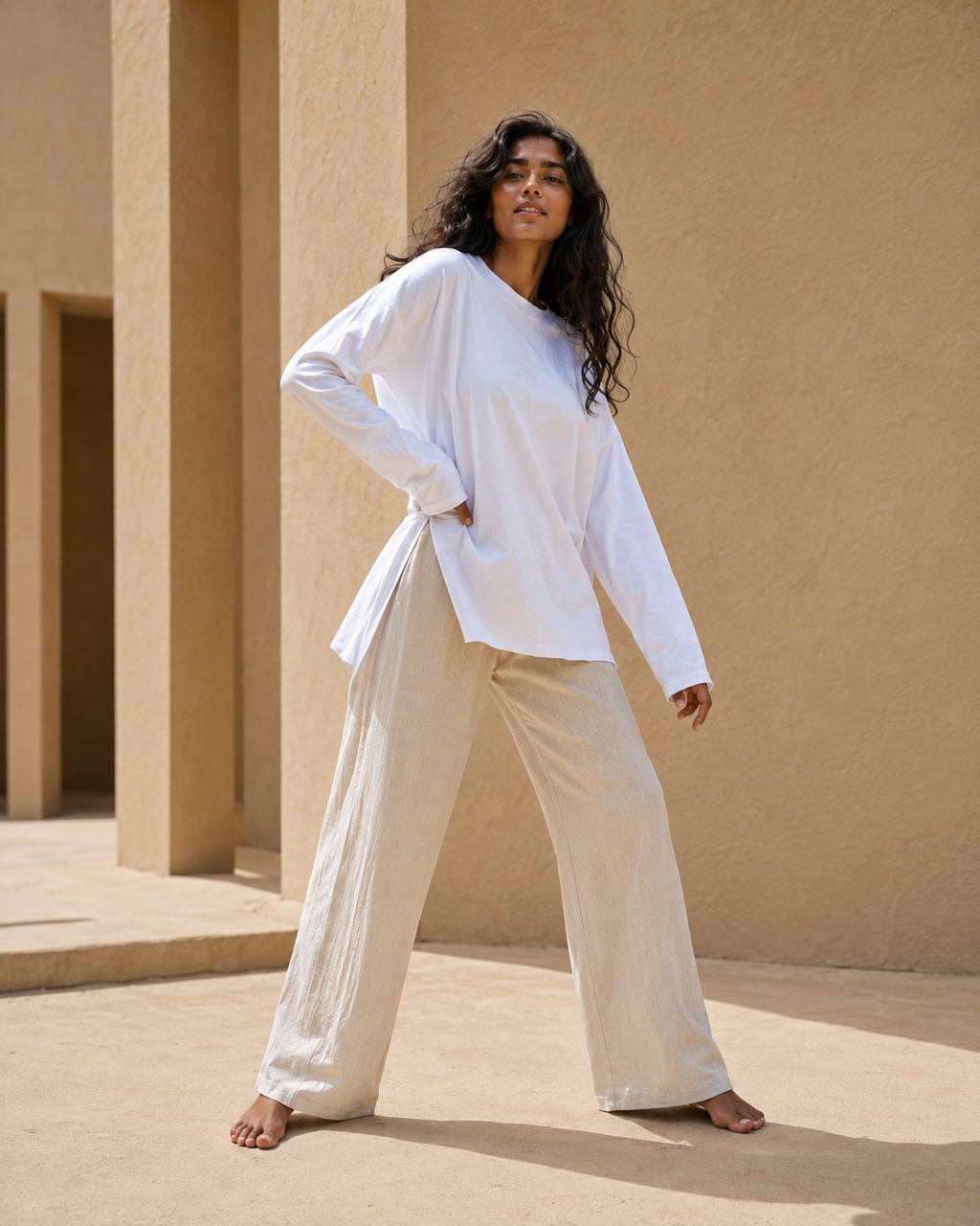 Sleeve high low